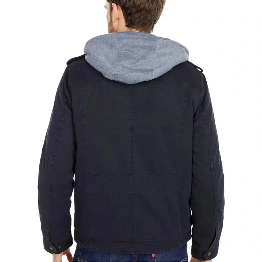 Levi’s Black Utility Jacket Large
